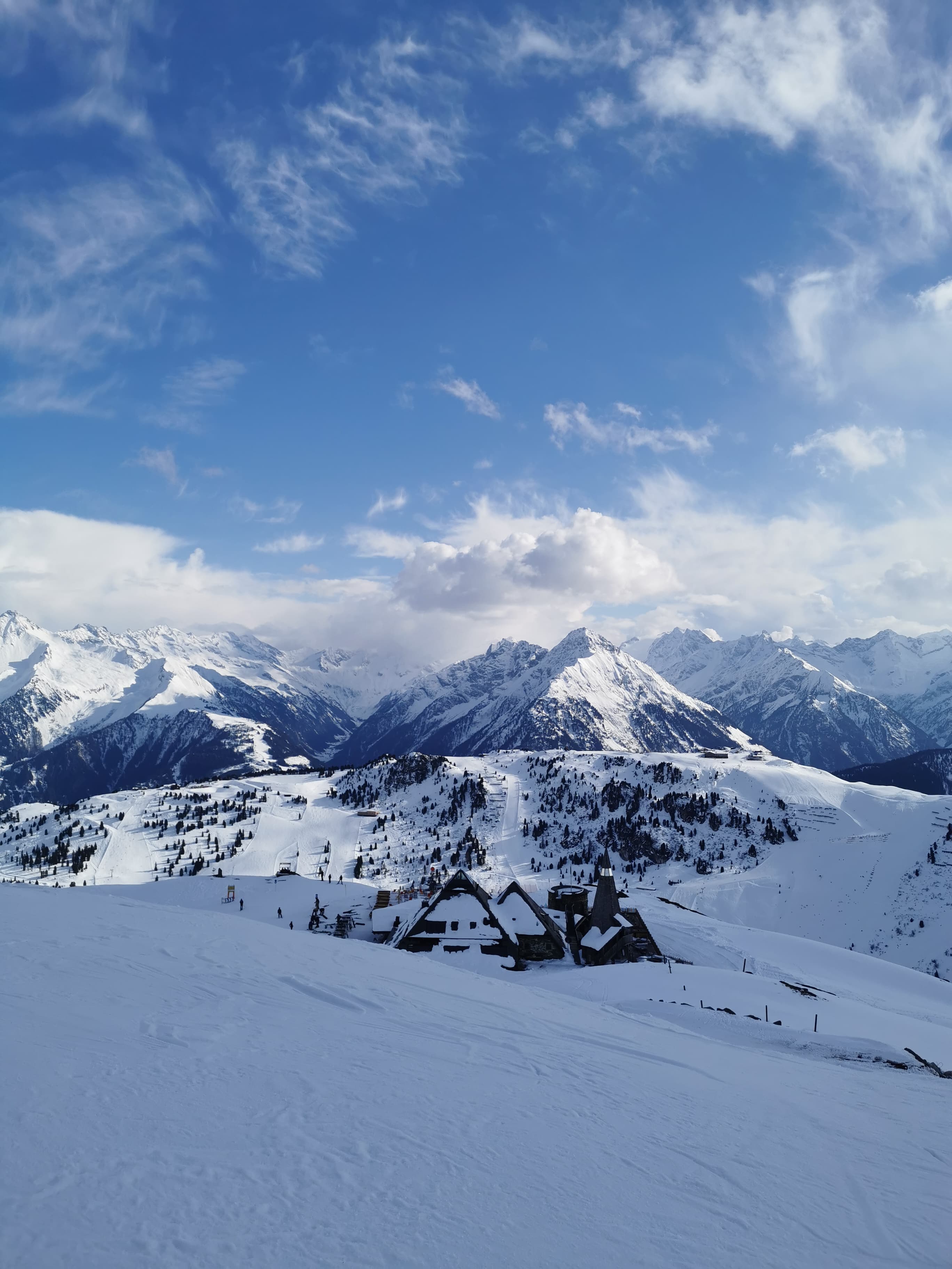 just the mountains and us